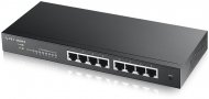 ZYXEL GS1900-8, 8 port GbE L2 smart switch, desktop, fanless , 